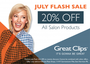 Great Clips July Flash Sale